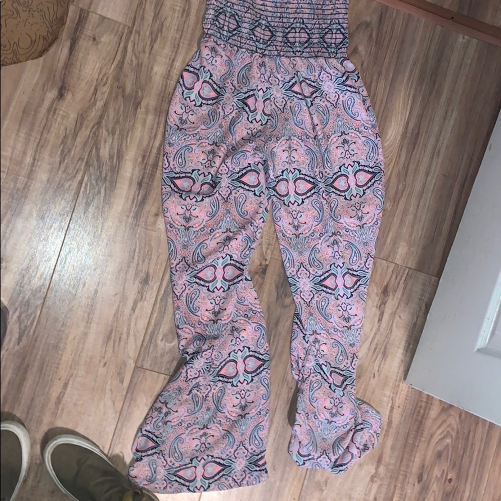 Paisley psychedelic harem pants